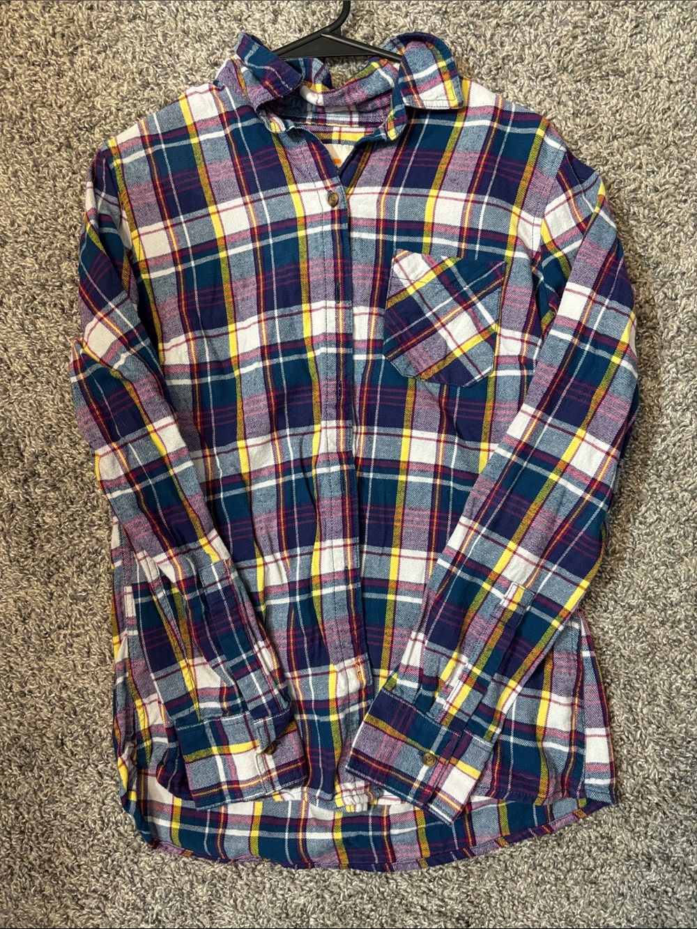 Field & Stream Multicolor Plaid Button-Down Shirt
